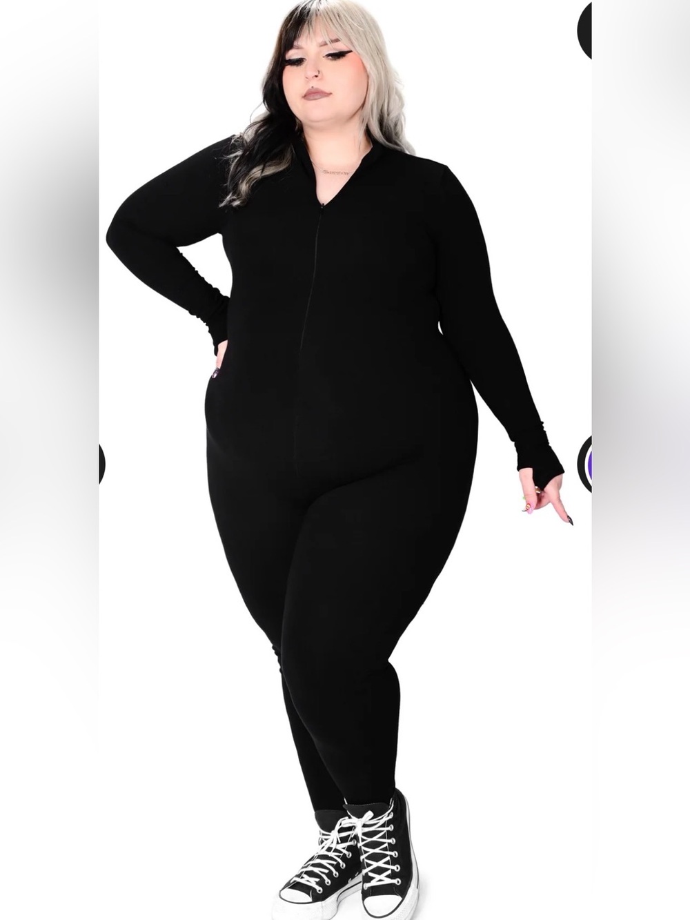 Foxblood Long Sleeve Catsuit